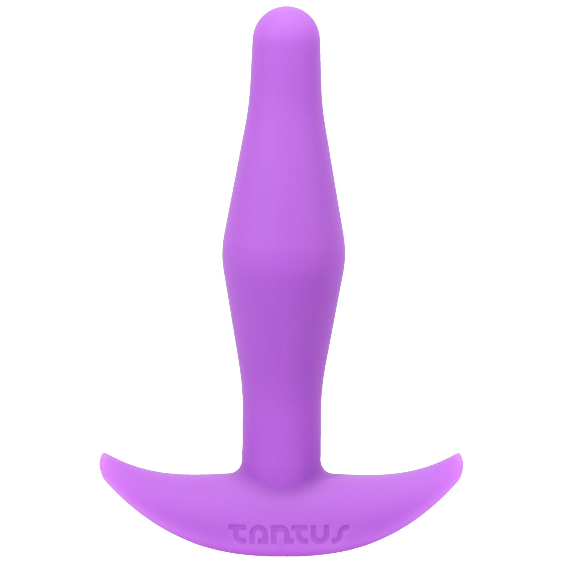 Soft silicone butt plug for first-time anal play – Tantus Little Flirt close-up