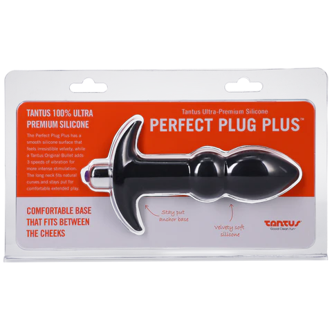 Tantus Perfect Plug Plus Vibe 