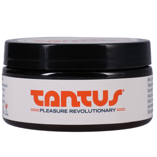 Tantus Apothecary Spanking Cream – Leather Scent – 8oz jar