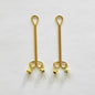 Minimalist Gold Nipple Clamps - Elegant Stainless Steel Pressure
