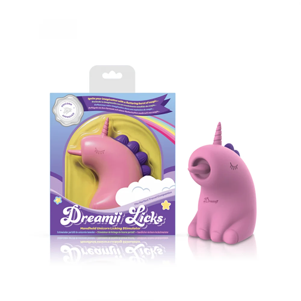 Dreamii Licks Licking Unicorn Mini Vibrator