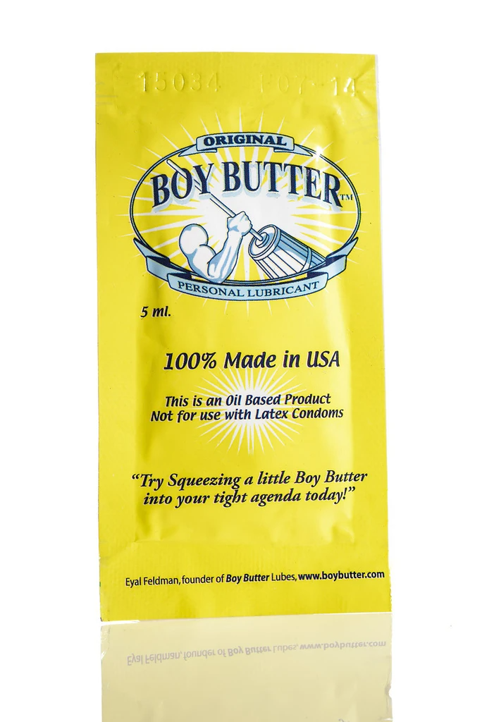 Boy Butter Original Formula Single Use Packet - 5ml