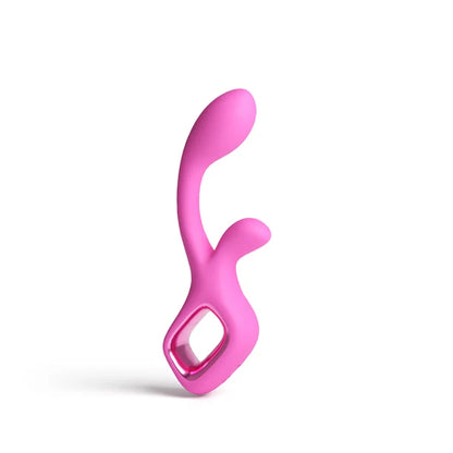 Pretty in Pink Velvet G-Spot Rabbit Vibrator