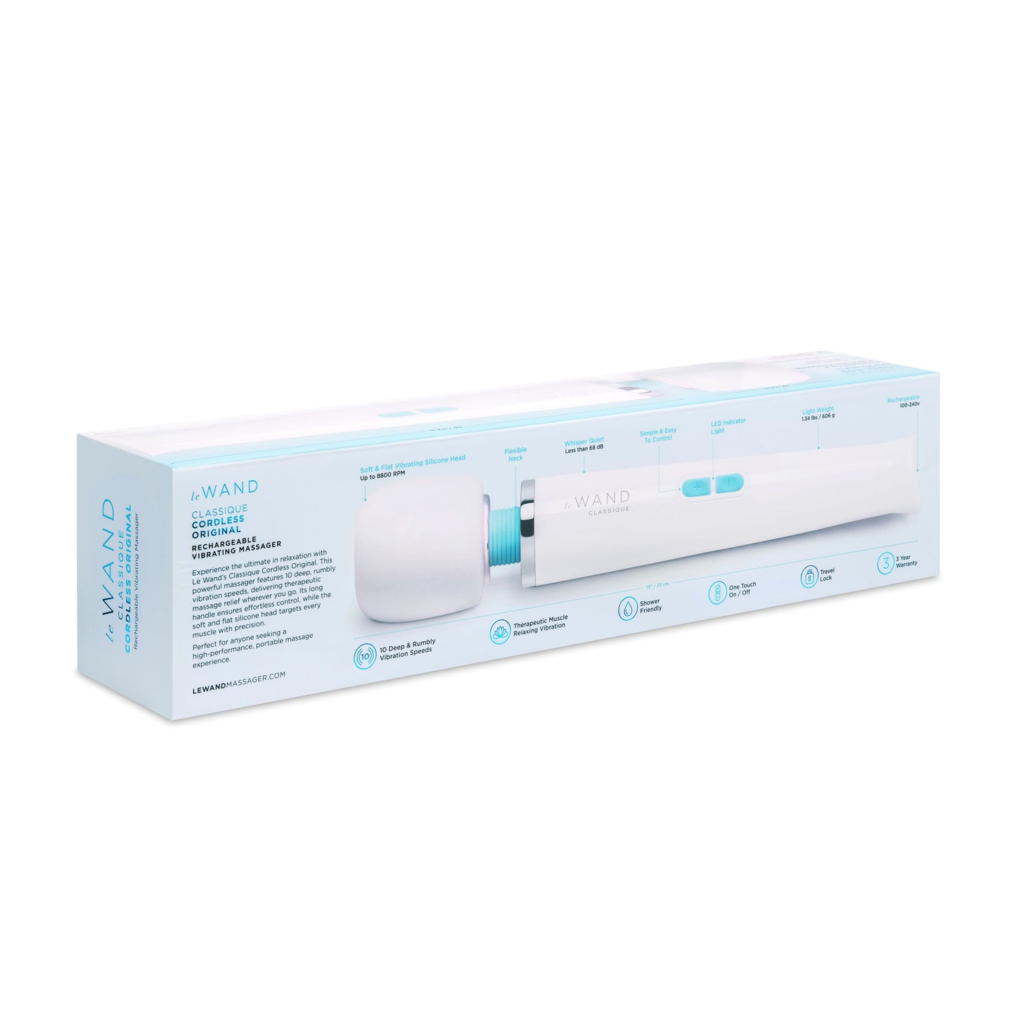 Le Wand Classique Rechargeable Wand Massager