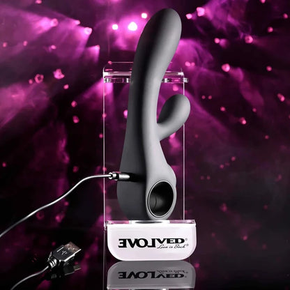 Evolved Black Magic Dual-Stimulation Vibrator