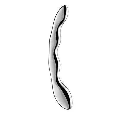 Satisfyer Cosmic Crest 2 – Stainless Steel Wave Dildo for G-Spot Pleasure