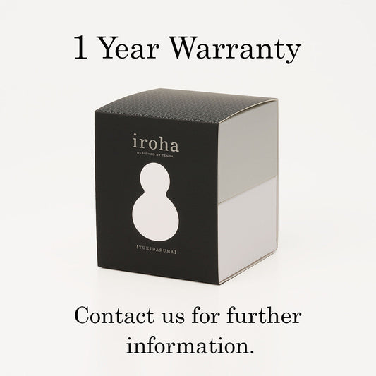 Iroha Yuki vibrator in white with rounded tip