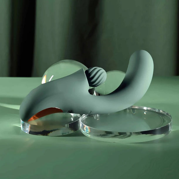 Evolved Spiral Charm Dual-Stimulation Clitoral Vibrator