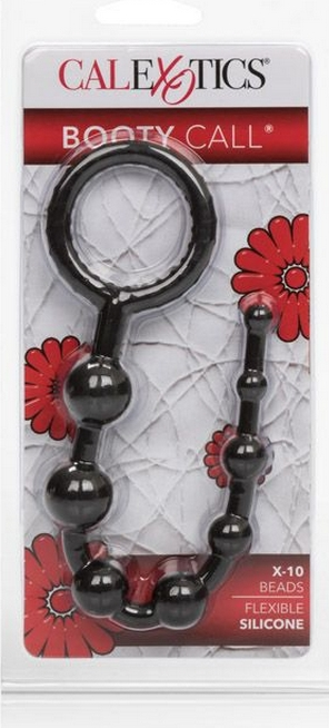 CalExotics Booty Call X-10 Beads Black
