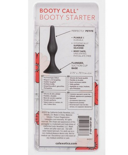 CalExotics Booty Call Booty Starter Plug Black