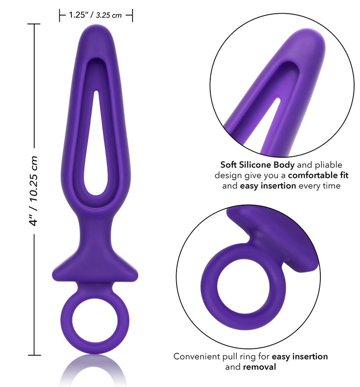 CalExotics Booty Call Silicone Groove Probe Purple