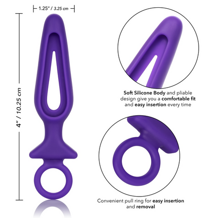 CalExotics Booty Call Silicone Groove Probe Purple