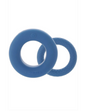CalExotics Link Up Optimum Vibrating Ring Set – Blue Silicone Rings for Couples | PurpleNight.ca