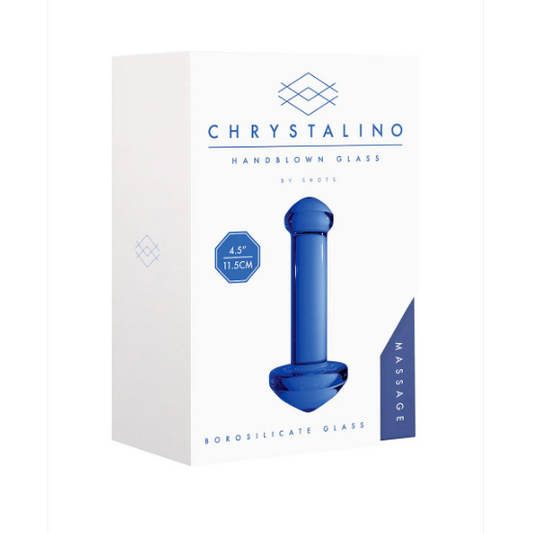Shots Glass Massager Blue