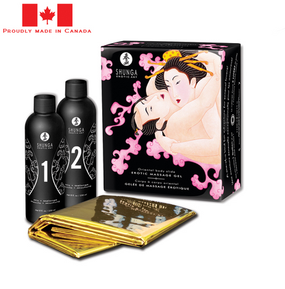 Shunga Oriental Body Slide massage kit 