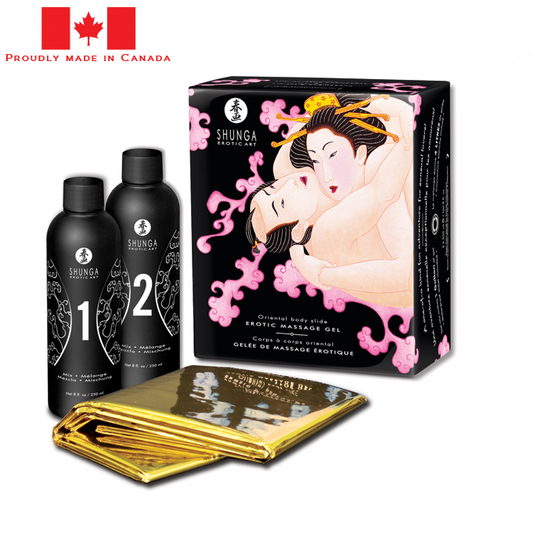 Shunga Oriental Body Slide massage kit 