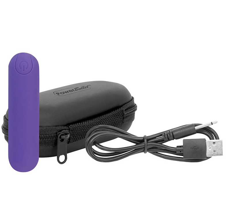 BMS Power Bullet Essential 3.5 Rechargeable Bullet - Purple / Pink / Teal