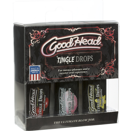 Doc Johnson Goodhead Tingle Drops 3 Pack