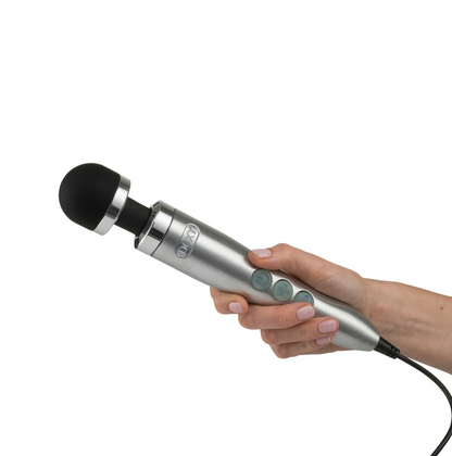 Doxy Die Cast 3 Wand Massager - Brushed Metal