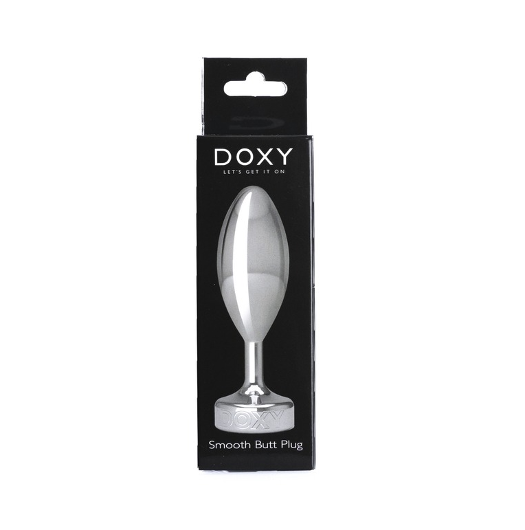 Doxy Smooth Aluminium Butt Plug 