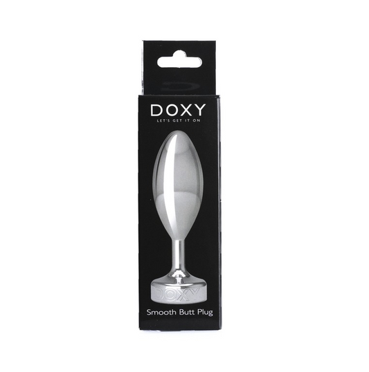 Doxy Smooth Aluminium Butt Plug 