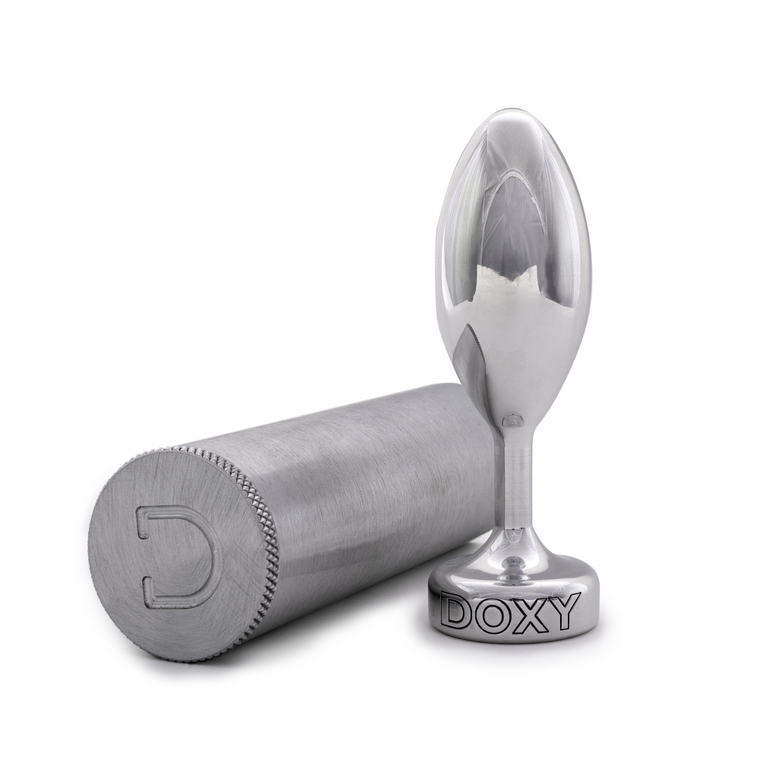 Weighted Metal Anal Plug with Tapered Design