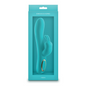 NS Novelties Obsessions Hera – Light Green Plush Silicone Rechargeable Vibrator