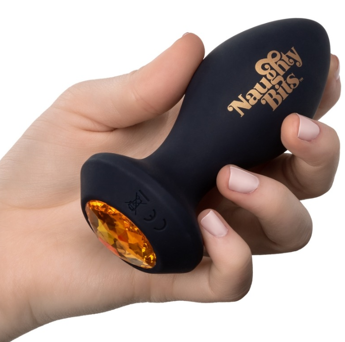 CalExotics Naughty Bits Vibrating Butt Plug Shake Your Ass