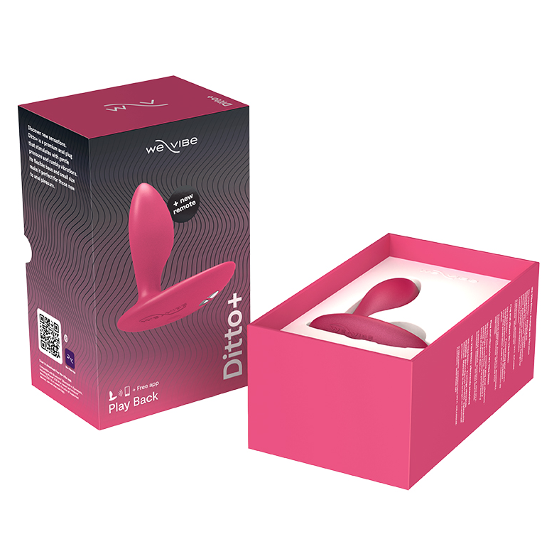 We-Vibe Ditto+ Vibrating Anal Plug