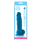 NS ColourSoft 5″ Soft Dildo Blue