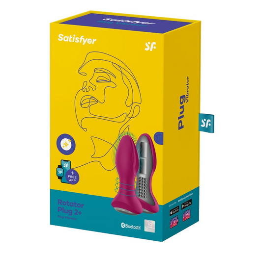 Satisfyer Rotator Plug 2 Fuschia