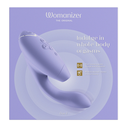 Womanizer Duo 2 Dual Clitoral & G-Spot Vibrator - Various Colors