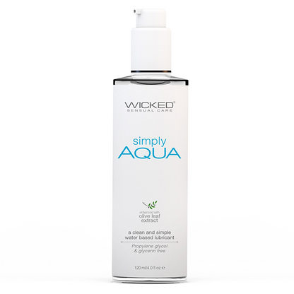Wicked Simply Aqua Lube 4 oz