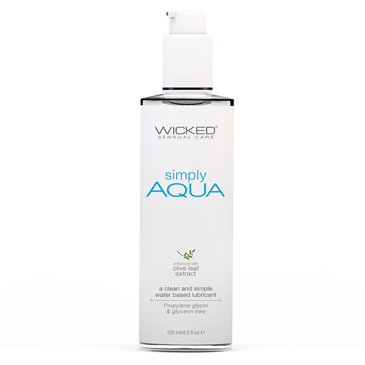 Wicked Simply Aqua Lube 4 oz