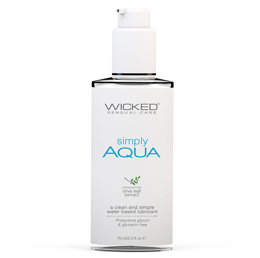 Wicked Simply Aqua Lube 2 oz