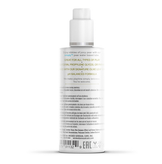 Wicked Simply Pear Lube 2.3 oz