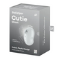 Satisfyer Cutie Ghost – Dual Motor Air Pulse & Vibration Clitoral Stimulator