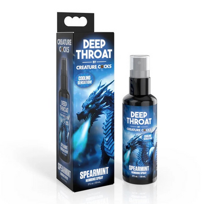 Creature Cocks Throat Numbing Spray Spearmint 2 oz