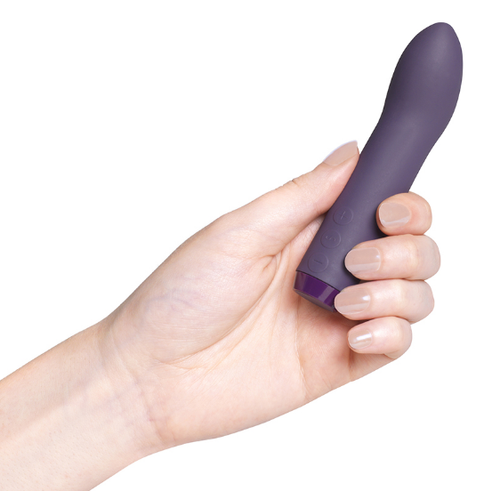 Compact G-spot bullet vibrator in matte silicone finish
