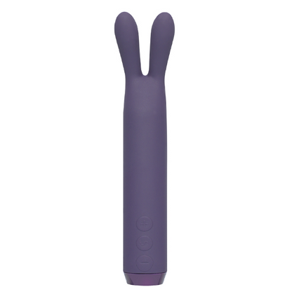 Je Joue Rabbit Silicone Bullet Vibrator with soft flexible ears for pinpoint clitoral stimulation, waterproof and rechargeable.