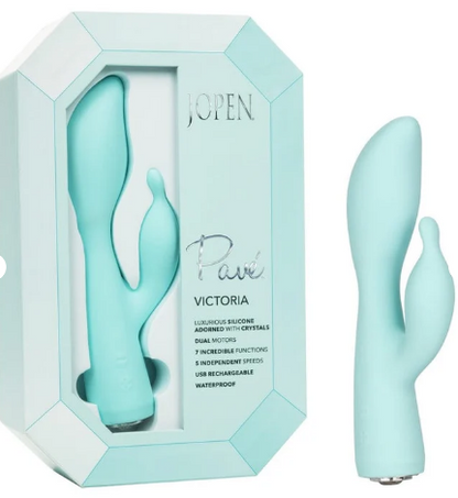 CalExotics Pavé Victoria Rabbit Vibrator 