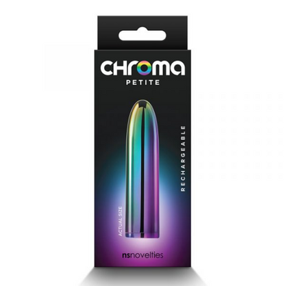 Chrome Petite Bullet – sleek silver mini vibrator