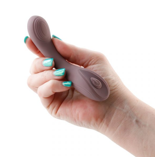 Travel-friendly soft-touch clitoral vibrator by NS Novelties