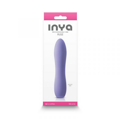 NS Novelties INYA Ruse – compact rechargeable mini vibrator in soft silicone

