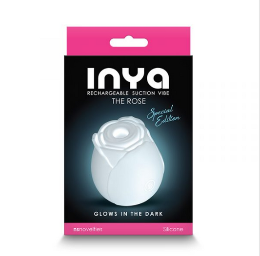 NS Novelties INYA The Rose Glow – rose-shaped clitoral suction toy