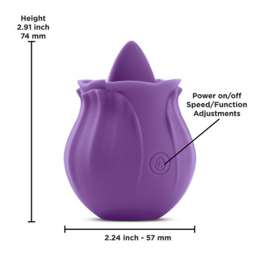 The Kiss by INYA – kiss-shaped suction toy with rechargeable design

