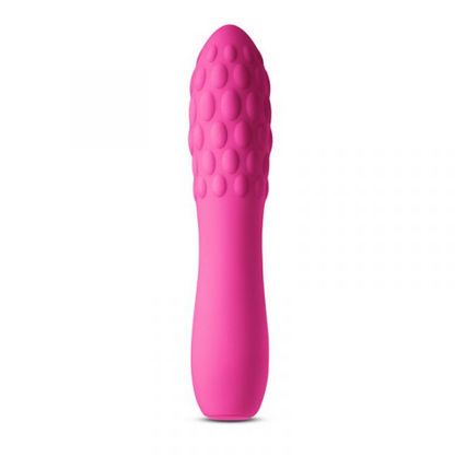 NS Novelties INYA Rita – mini textured vibrator in platinum-grade silicone