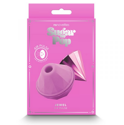 NS Novelties Sugar Pop Jewel – Discreet Gem-Shaped Air Pulse Vibrator for Women
