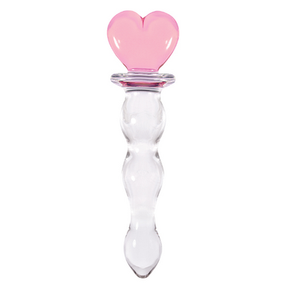 Crystal Heart of Glass Pink