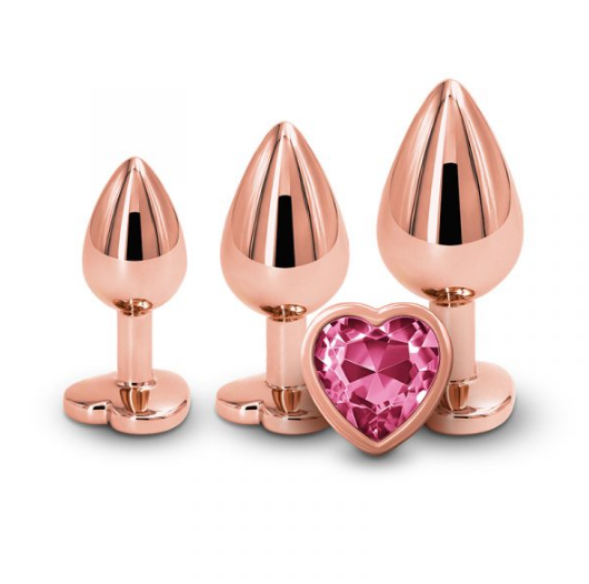 Rear Assets Trainer Kit Rose Gold Pink Heart